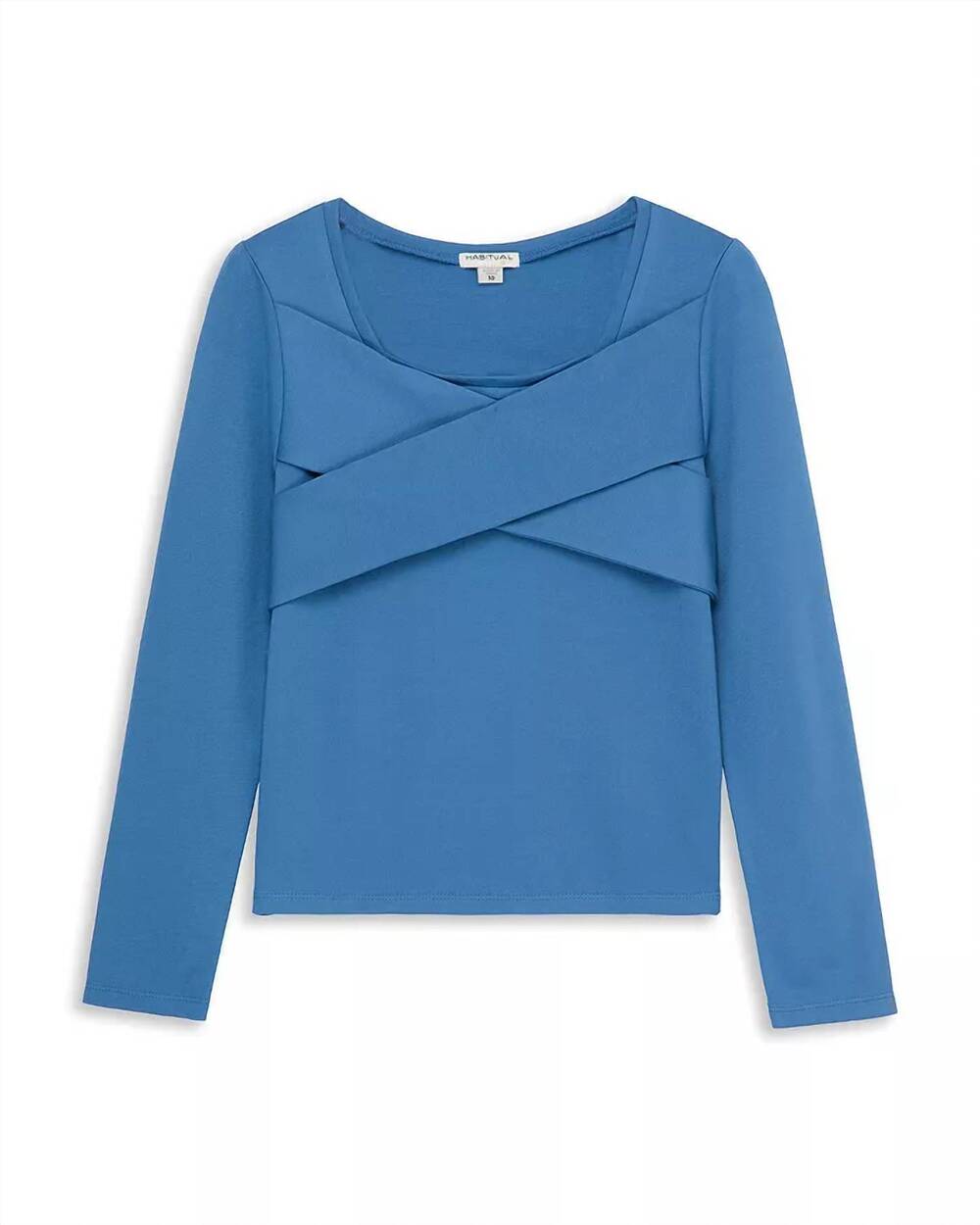 NEW HABITUAL GIRL girls gloria top in blue hue